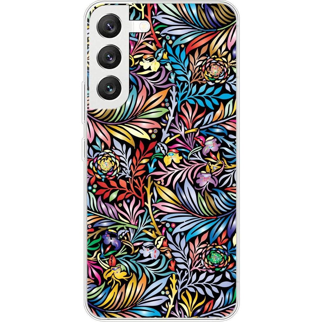 König Design Hülle Handy Schutz für Samsung Galaxy S22 5G Case Cover Tasche Bumper Etuis TPU (Samsung Galaxy S22 5G), Sm...