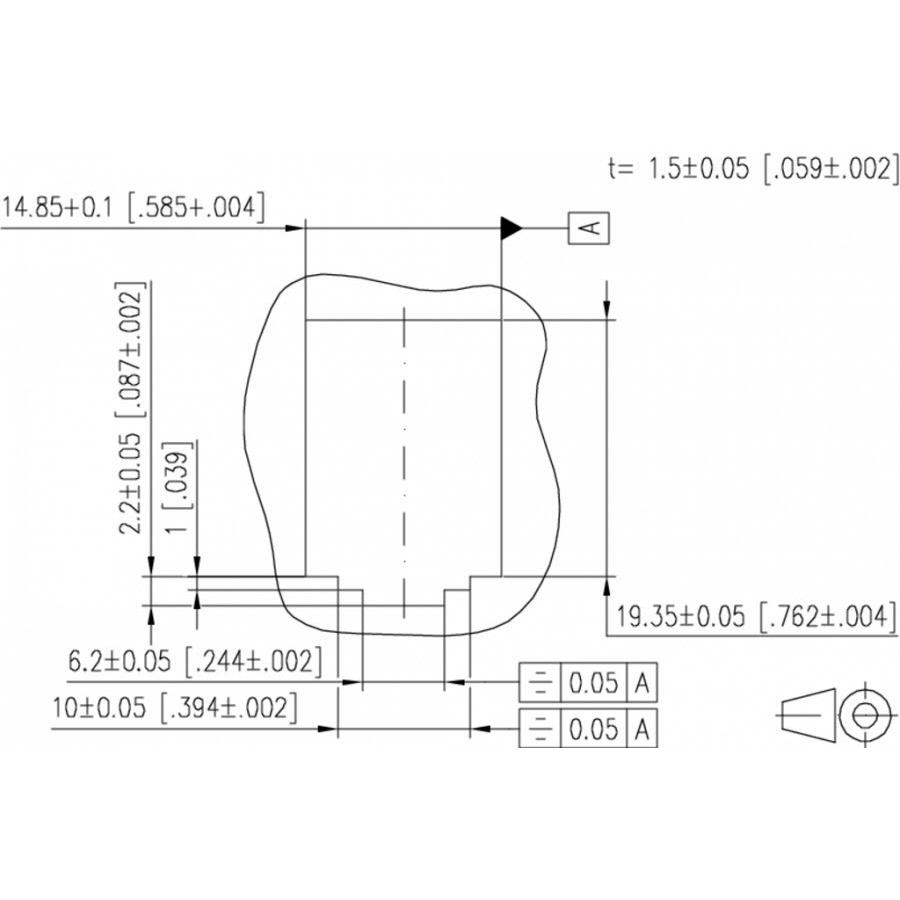 Thumbnail - Metz Connect BTR E-DAT Modultraeger 24tlg 1HE lgr Modultraeger f. 24 einzelgeschirmte Module lichtgrau, Serverschrank Zu...