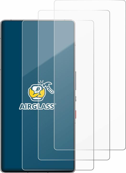 Produktbild BROTECT Schutzglas Schutzfolie Displayschutz Display Schutz Glas Panzer Folie klar (3 Stk., Nubia Red Magic)