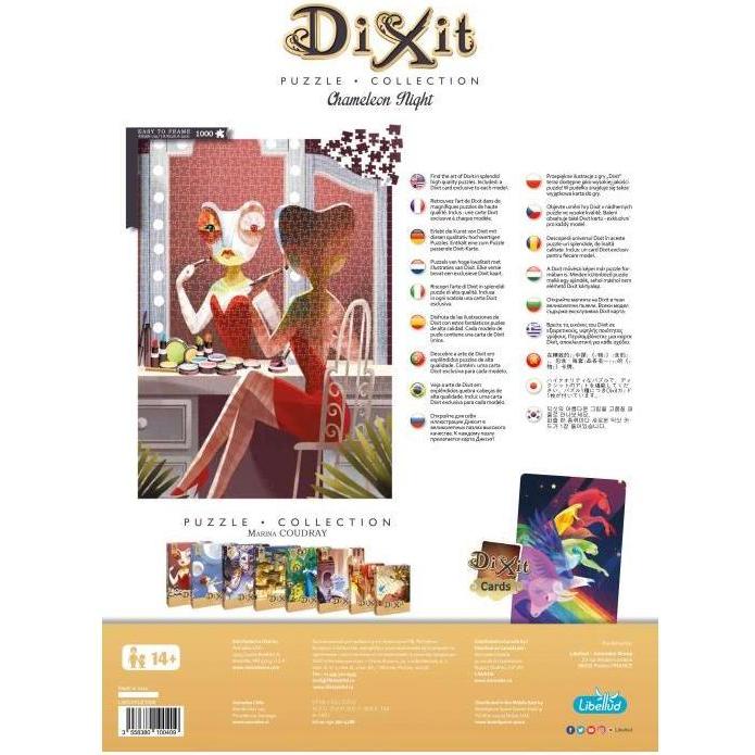 Thumbnail - Libellud LIBD1013 - Dixit Puzzle Collection: Chameleon Night, Puzzle 1000 Teile, ab 14 Jahren (1000 Teile)