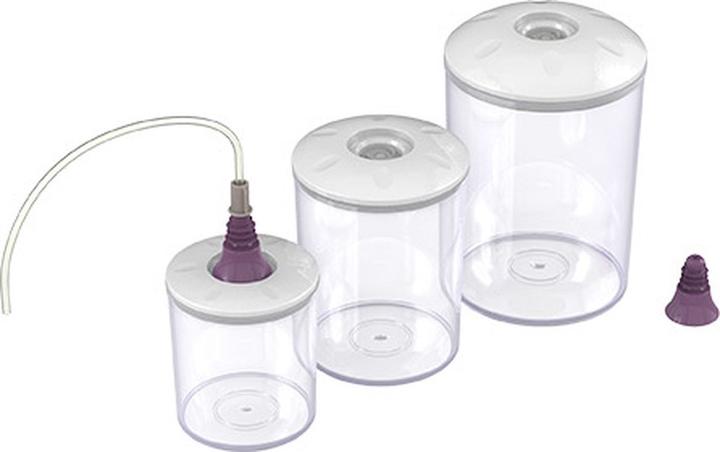 Immagine prodotto Magic Vac SET 3 FAMILIY 0,75l + 1,5l + 3l contenitore sottovuoto (5.25 l)