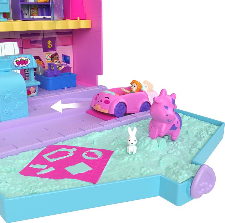 Actual product image Polly Pocket Pollyville food market