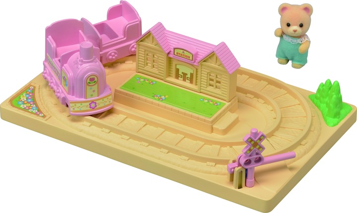 Image du produit Sylvanian Families Bébé train de l'aventure