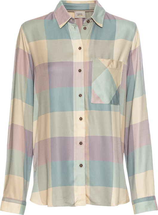 Camel Active Karierte Bluse aus Viskose (XXL)