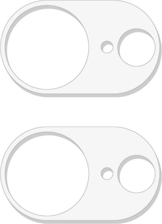 Produktbild Cover-Discount iPhone 16e - 2 Stk. Panzerglas Kamera (2 Stück, Apple iPhone 16e)