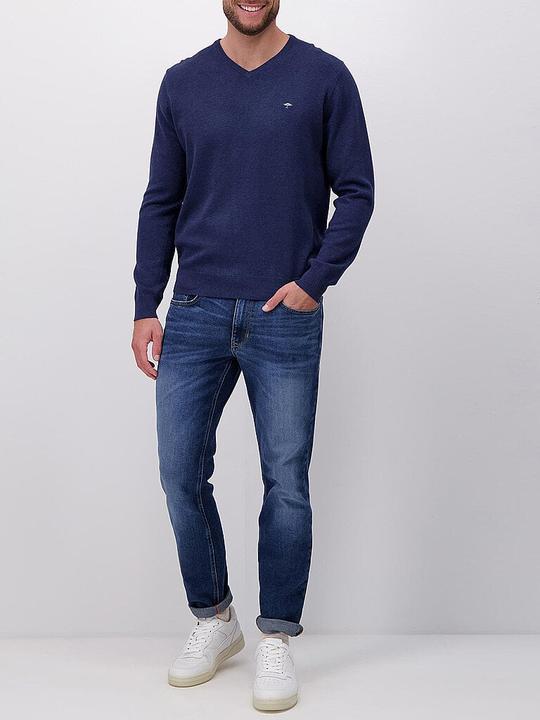 Actual product image Fynch-Hatton V-Neck Sweater night (L)