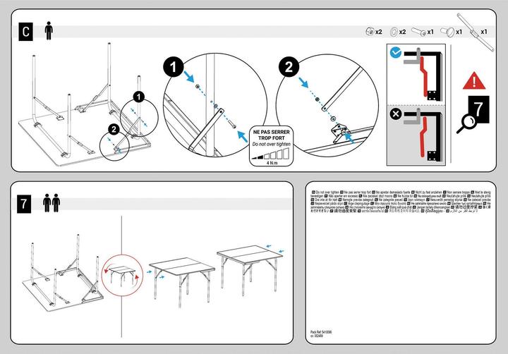Image du produit Pongori Tischgerüst Ersatzteil