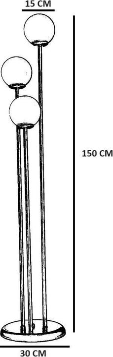 Produktbild Opviq Judy Floor Lamp (E27)