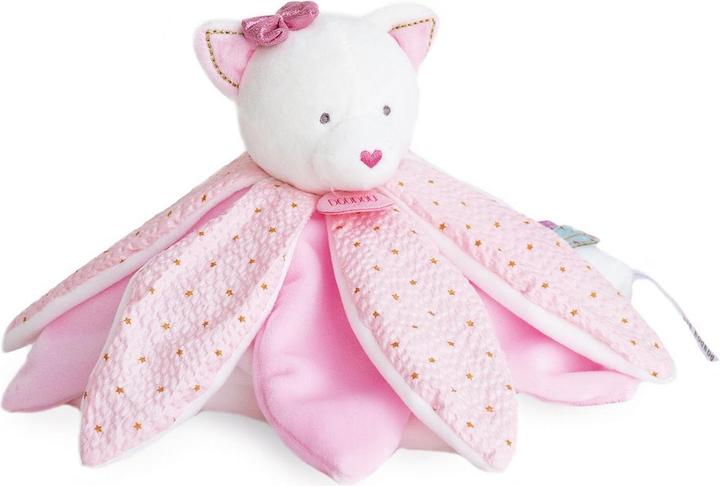 Image du produit Doudou et Compagnie Doudou attrape-rêves chat fleur