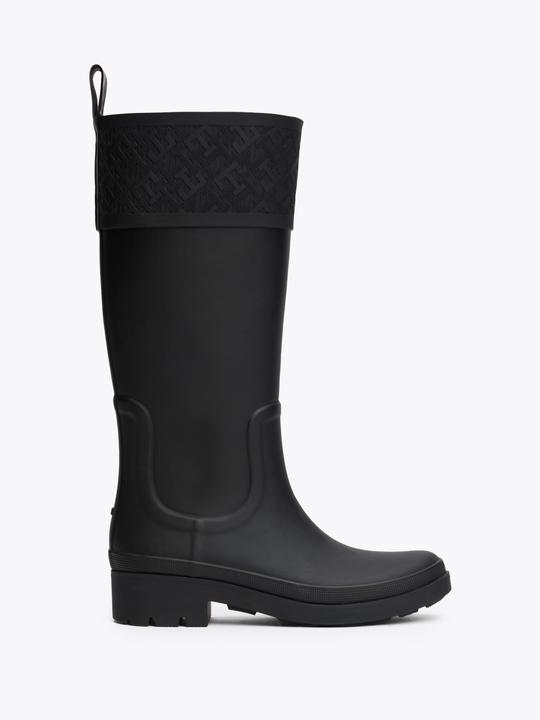 Actual product image Tommy Hilfiger Rubber Long Boot Monogram (36)