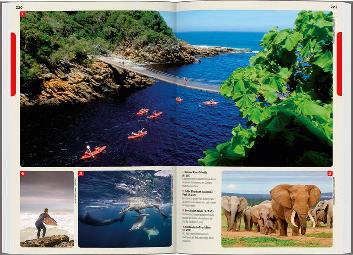 Image du produit Reiseführer Südafrika, Lesotho & eSwatini (Allemand, Anthony Ham, Ashley Harrell, James Bainbridge, Jean-Bernard Carillet, Lucy Corne, Robert Balkovich, Shawn Duthie, Simon Richmond, 2023)