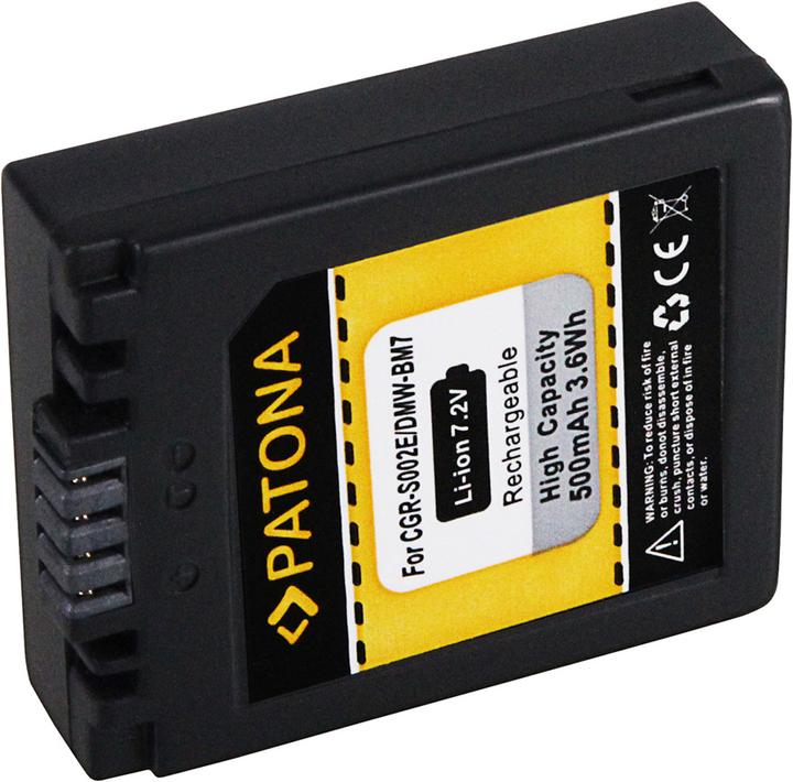 vhbw batteria sostituisce Panasonic CGA-S002A/1B, CGA-S002E
