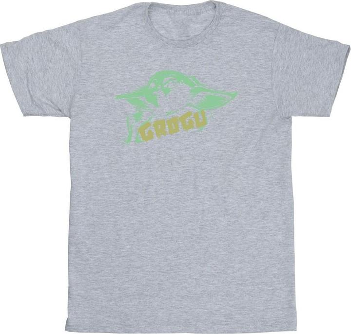 Image du produit Star Wars - T-shirt THE MANDALORIAN GROGU THE CHILD SPLAT - Homme (5XL)