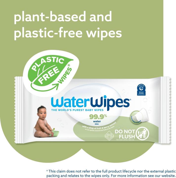 Actual product image WaterWipes Bio Soapberry Wipes (720 Piece)