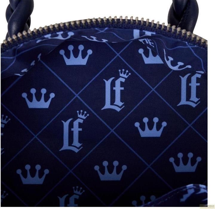 Actual product image Loungefly Mini Backpack Convertible Denim