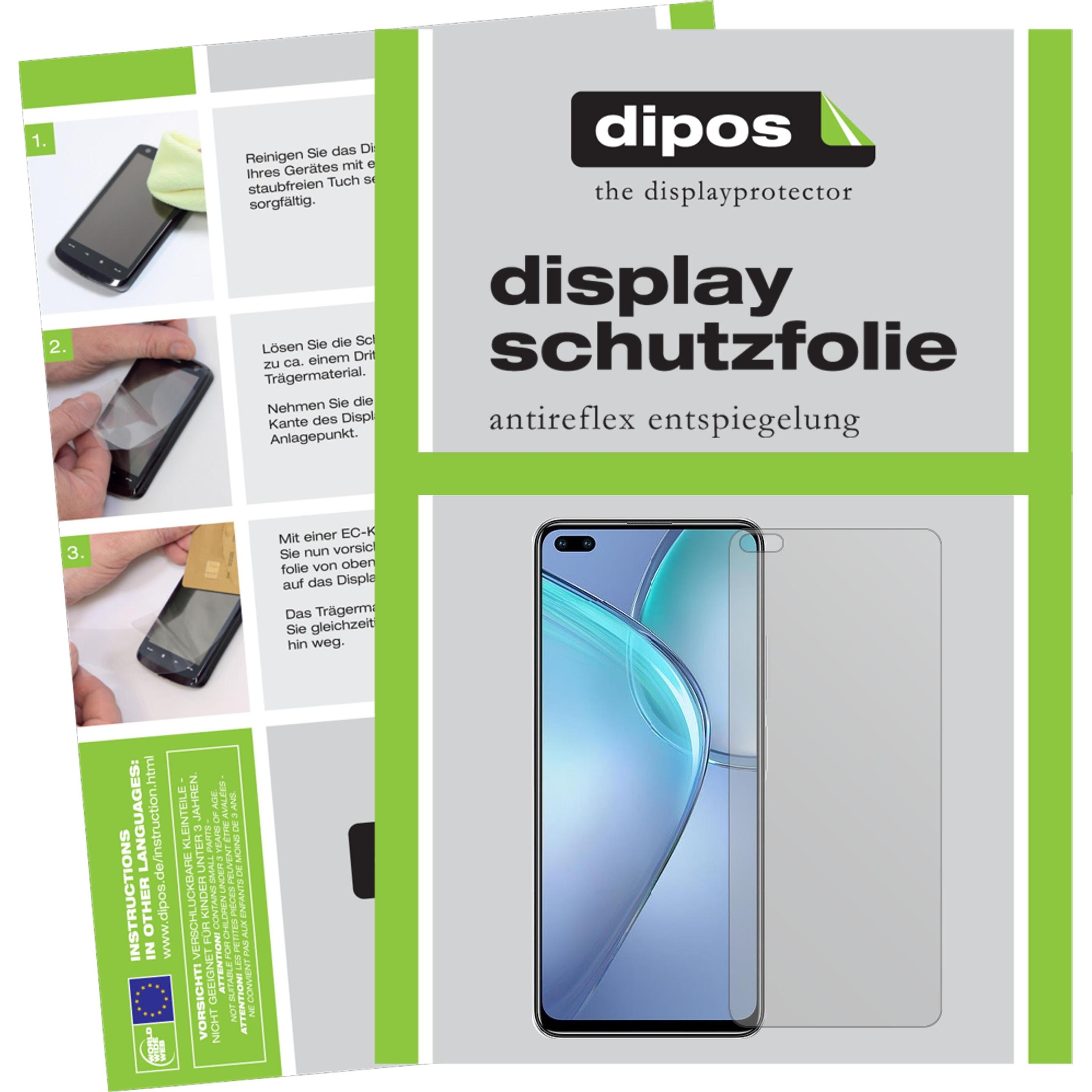 Dipos Displayschutzfolie Antireflex (6 Stück, Infinix Zero 8), Smartphone Schutzfolie, Transparent