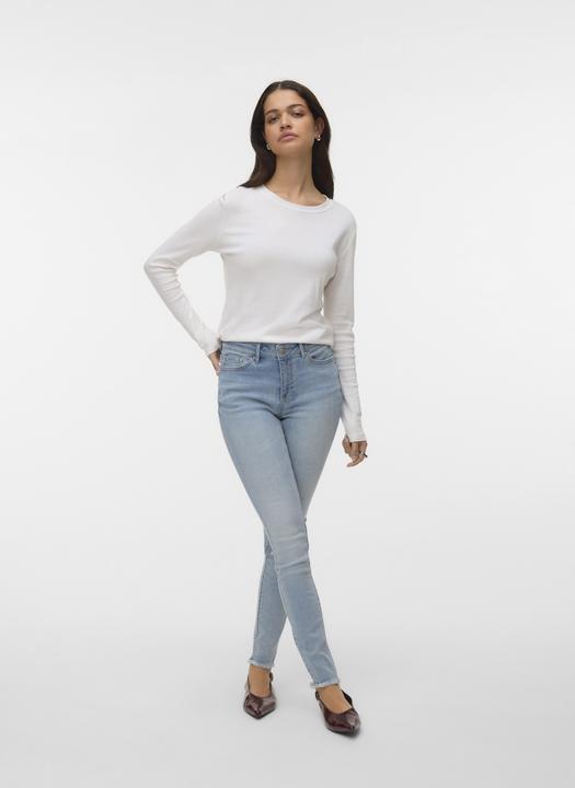 Actual product image Vero Moda VMFLASH Mid Rise Skinny Fit Jeans Skinny Jeans (M)