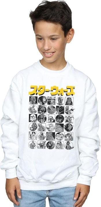 Produktbild Star Wars Japanese Character Thumbnail Sweatshirt Jungen (128)
