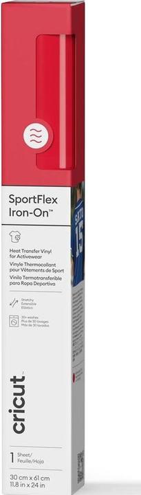 Produktbild Cricut Aufbügelfolie Sportflex 30 x 61 cm, 1 Stück