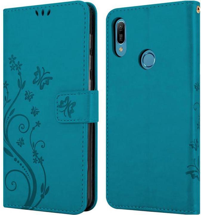 Produktbild Cadorabo Flower Book Cover (Huawei Y6 (2019))