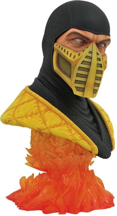 Actual product image Mortal Kombat Scorpion 1/2 Bust