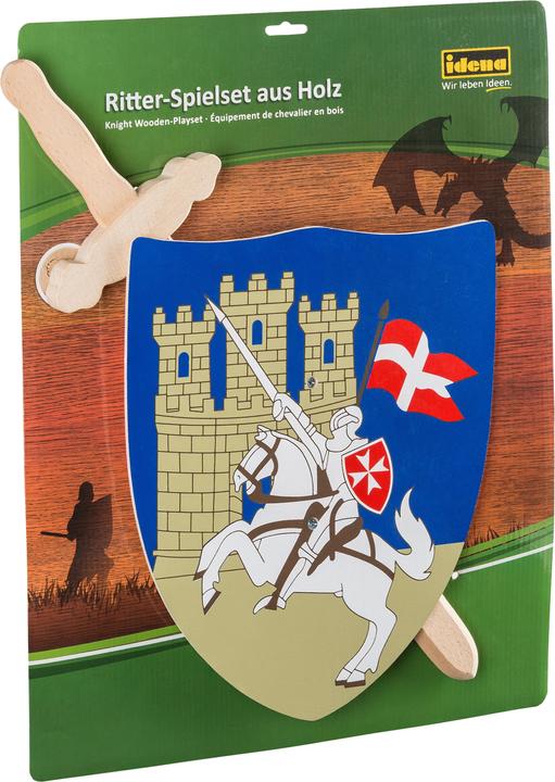 Produktbild Idena Schild und Schwert Kreuzritter, Holz