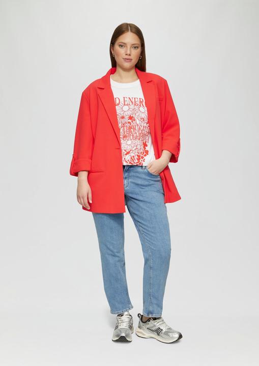 Actual product image S.Oliver Indoor-Blazer Blazer mit Reverskragen (54)