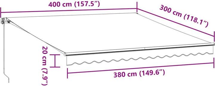 Produktbild VidaXL Unice (4 m)