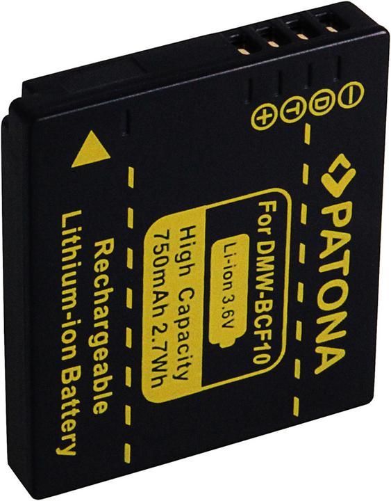 Actual product image Patona DMW-BCF10 (Camera battery)
