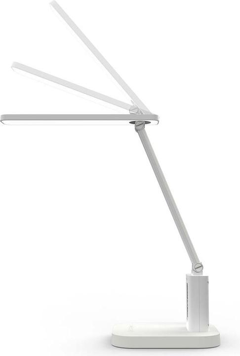 Produktbild Nedis LED-Schreibtischlampe | Dimmbar | 3 Licht-Modi | 220 lm | Wiederaufladbar | DimmSchalter | Wei (220 lm)