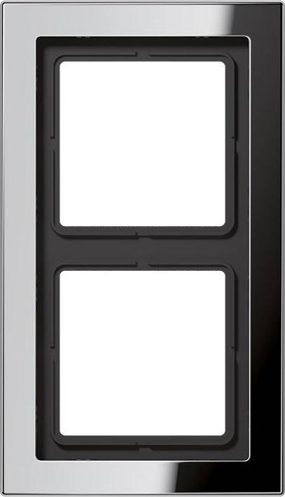Actual product image JUNG Mounting frame 2f chr glz LS / LS-DESIGN GCRD2982