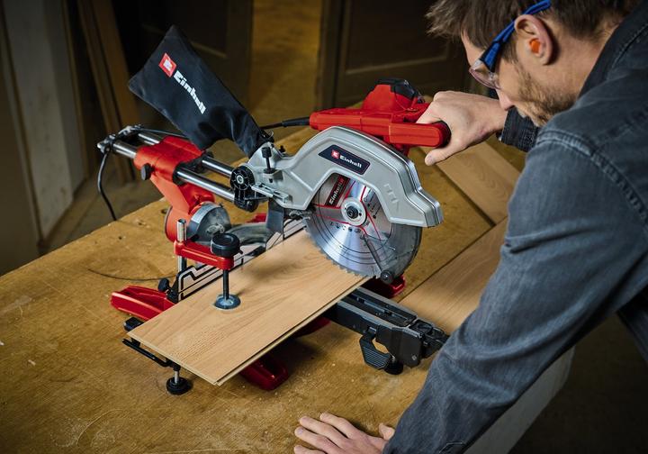 Productafbeelding Einhell TE-SM 10L Dubbele afkort- en verstekzaag 254mm 1800W