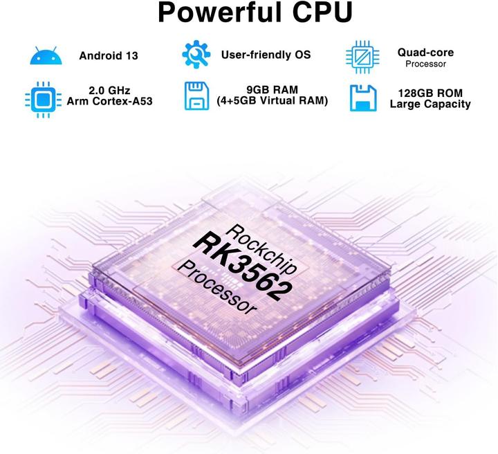 Produktbild Doogee U10 (Tablette Wifi - 10.1", 128 Go, 4 Go RAM) Gris (nur WLAN, 10.10", 128 GB, gris)