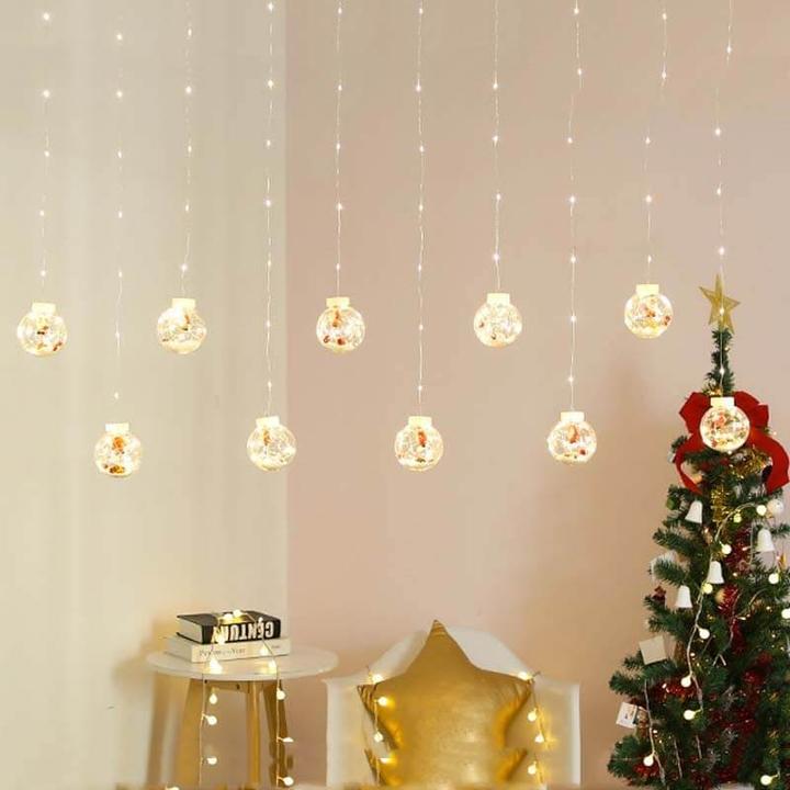 Produktbild Cover-Discount Weihnachtskugeln Lichterkette (3 m)