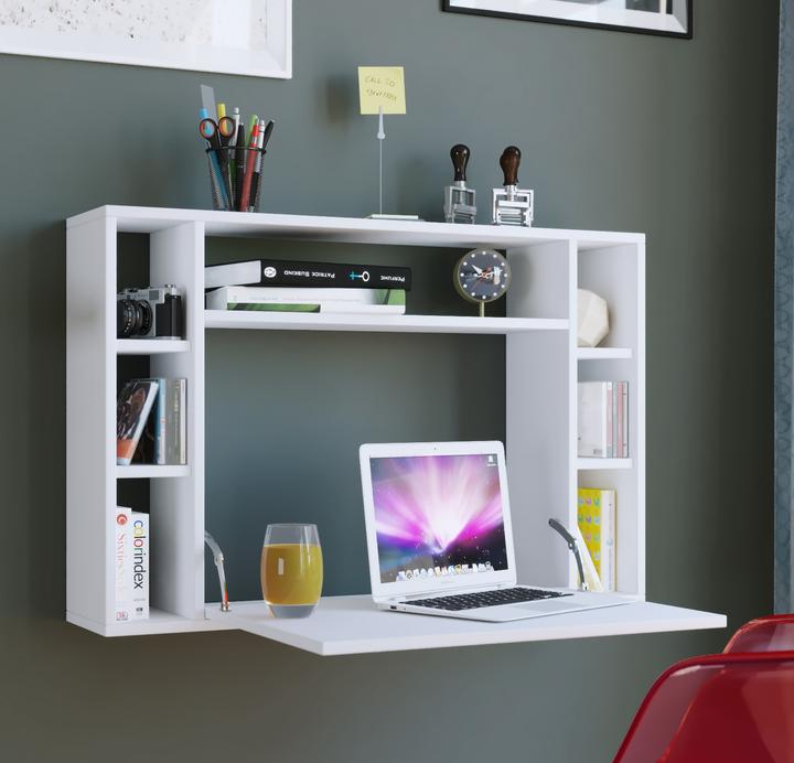 Productafbeelding VCM Houten Kantoormeubilair Muur Bureau Wandila