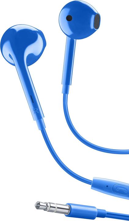 Produktbild Cellularline Music & Sound Earphones Capsule Blue (Keine Geräuschunterdrückung, Kabelgebunden)