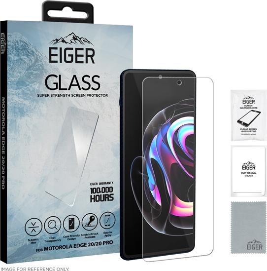 Actual product image Eiger Mountain Glass Clear (1 pcs., Motorola Edge 20)