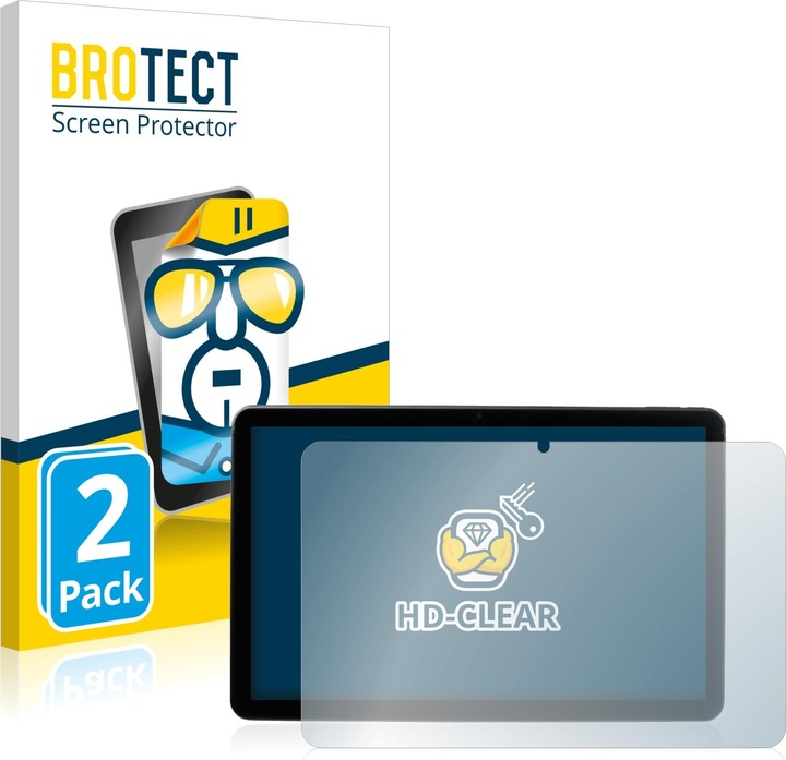 Produktbild BROTECT Schutzfolie Displayschutz Klar (2 Stück, Lifetab P10752)