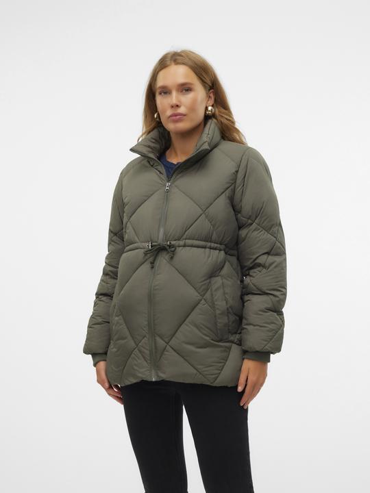 Immagine prodotto Mamalicious Collo alto Polsini a coste Cappotto Giacca (L)