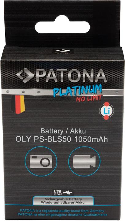Productafbeelding Patona Platina PS-BLS-50 (Batterij van de camera)