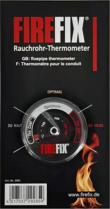 FIREFIX R150/Ü1 Réduction De Tuyau De Poêle 150 à 120 Mm Pour Tuyaux De Fumée De 2 Mm D