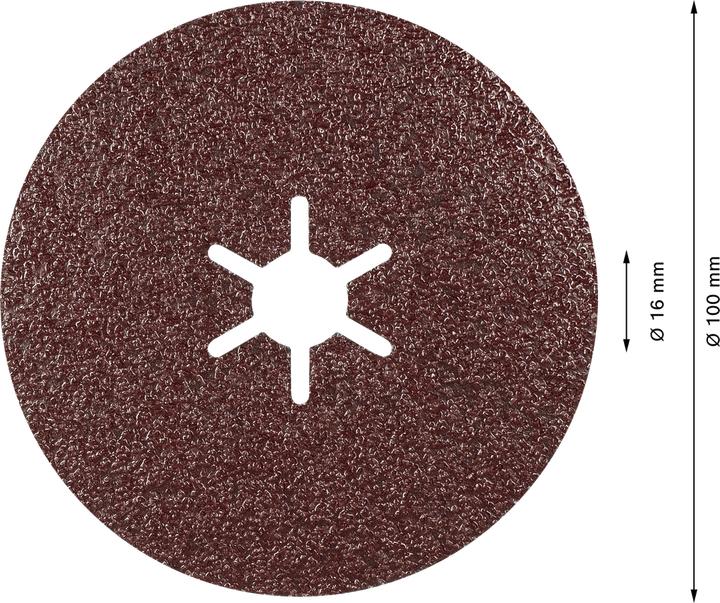 Immagine prodotto Bosch Professional Foglio abrasivo in fibra EXP R781 (60)