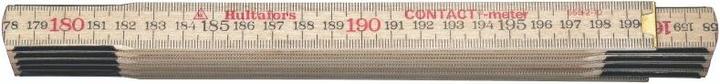Actual product image Hultafors DUPLIKAT articulated metre (cm, mm)