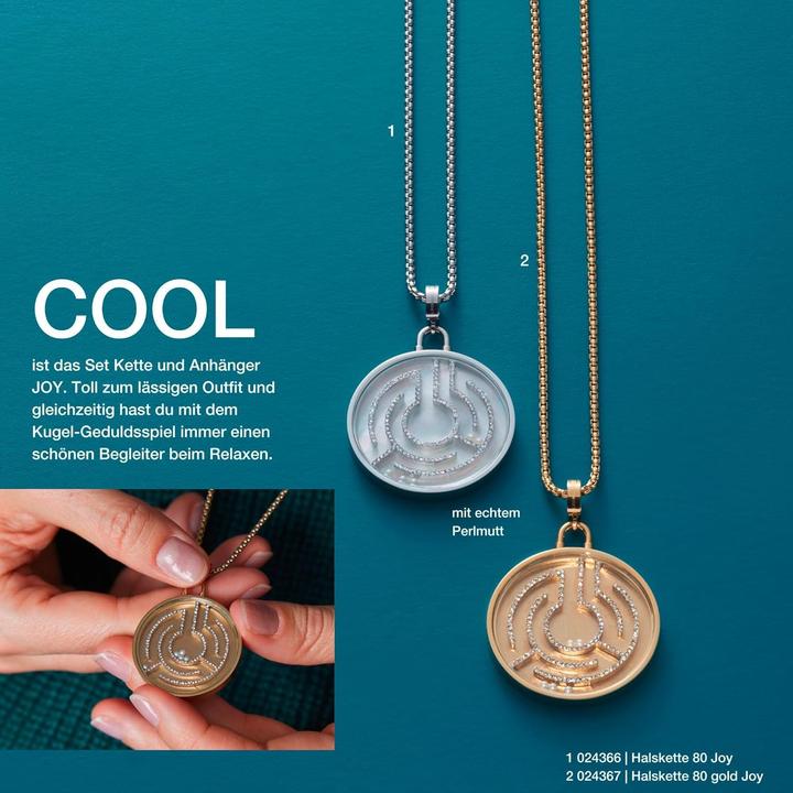 Produktbild Leonardo 80 Joy (Edelstahl, Glasperlen)