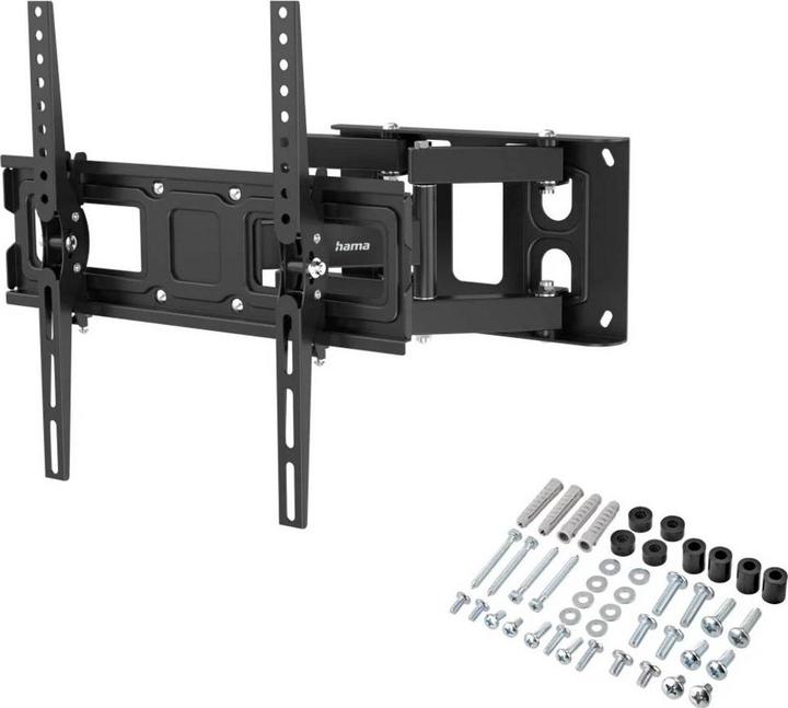 Hama TV Wall Bracket, Swivel, Tilt, Pull-out, 191 cm (75”), up to 40 kg (Wall, 40 kg, 32" - 75")