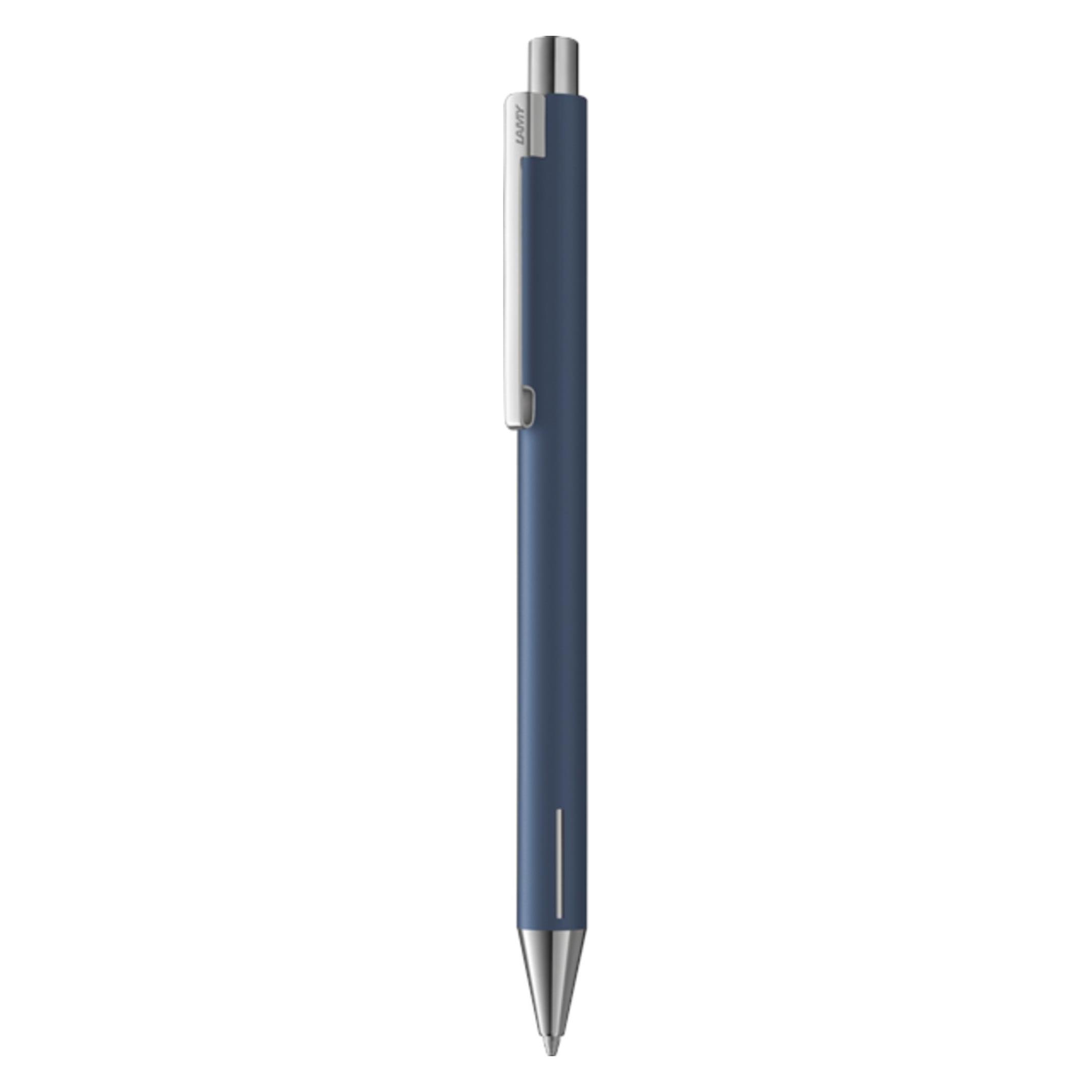 Lamy, Schrijfpennen, Econische Biro's (Indigo, Ondoorzichtig, Zilver, 1x)