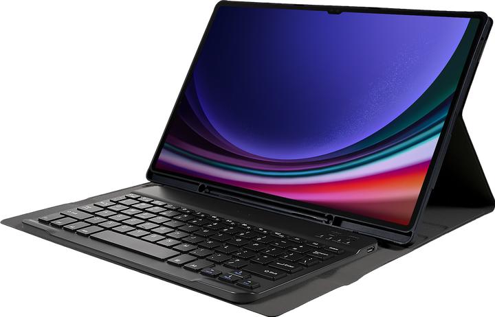 Produktbild Cazy Tastatur Hülle Kompatibel mit Samsung Galaxy Tab S9 Ultra - Schutz Etui mit magnetisch Abnehmbarer (DE, Galaxy Tab S9 Ultra, Samsung Galaxy Tab S10 Ultra)