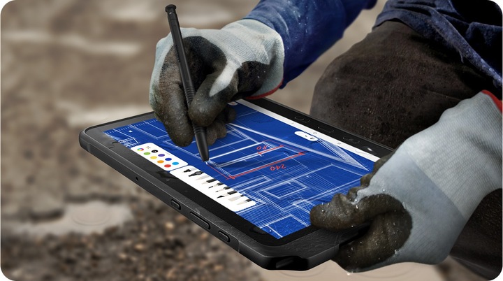 Actual product image Samsung Galaxy Tab Active Pro (WLAN only, 10.10", 64 GB, Black)