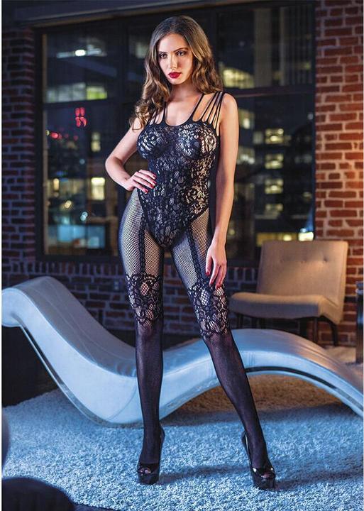 Image du produit CalExotics Scandal® Combinaison de corps en dentelle à volants (S)