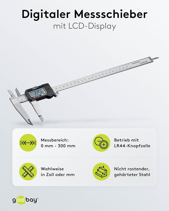 Actual product image Goobay Calipers (30 cm)